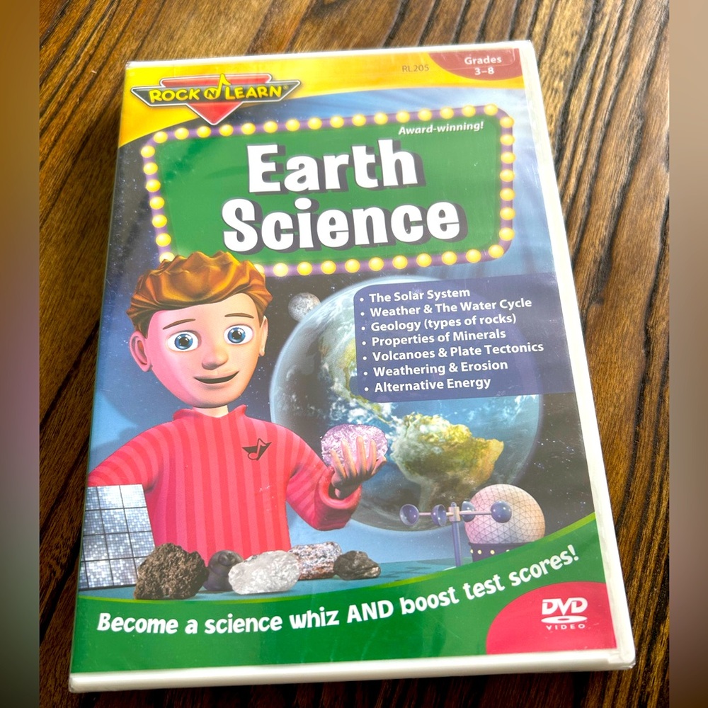 DVD Rock n Learn Earth Science homeschooling education sealed